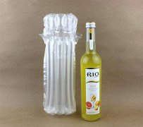 酒类易碎品包装为什么会选择气柱袋来进行包装